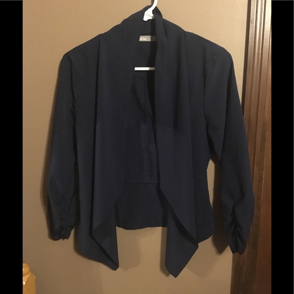 NWOT Ponte Navy Blazer